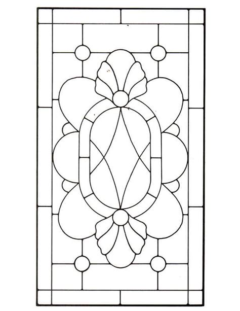 45 Simple Stained Glass Patterns Bfc