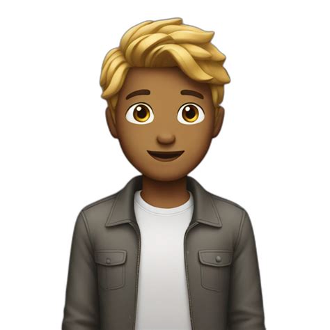Hot Rich Handsome Smart White Boy Ai Emoji Generator