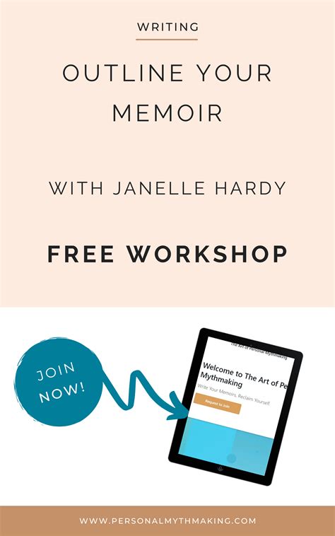 Outline Your Memoir Free Workshop Resources And Tools For Writing A