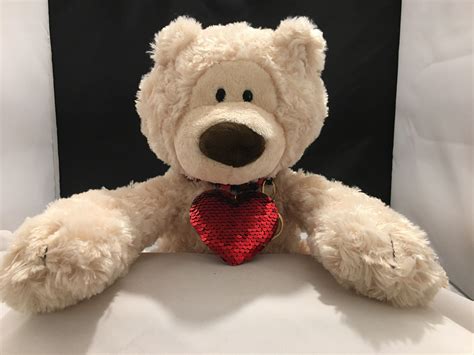 Large Teddy Bear with a Big RED Heart - Comfort and Therapy for People