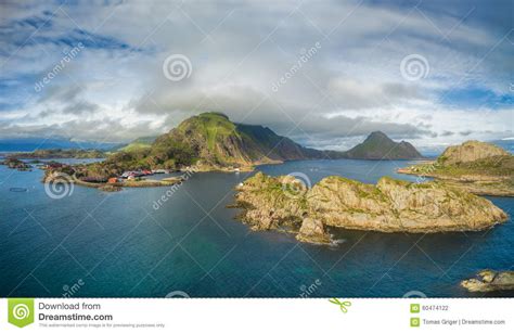 Mortsund On Lofoten Stock Photo Image Of Island Scenic 60474122