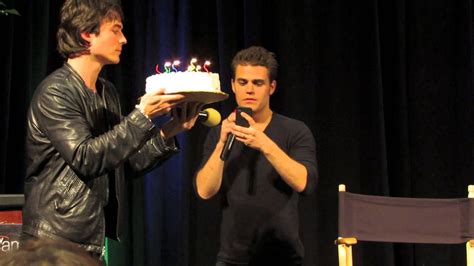 Ian joseph somerhalder is not only a prominent actor but also a fashion model, a director and a producer. Singing happy birthday to Ian Somerhalder | Orlando ...