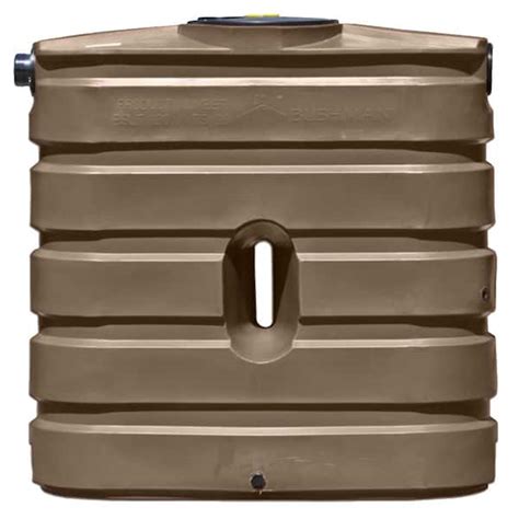 Bushman 130 Gal Slim Line Rain Harvesting Tank 45485 The Home Depot