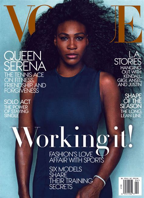 Serena Williams In Vogue Magazine April 2015 Issue Hawtcelebs