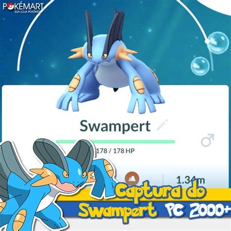 Swampert Pc Alto Pokémon Go Pokémart