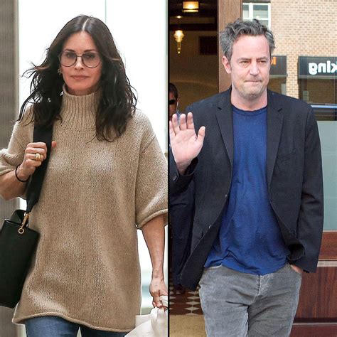 Matthew Perry And Courteney Coxs Friendship Through The Years