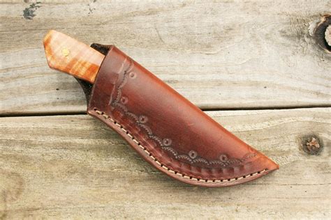 Leather Knife Sheath Small A3 E