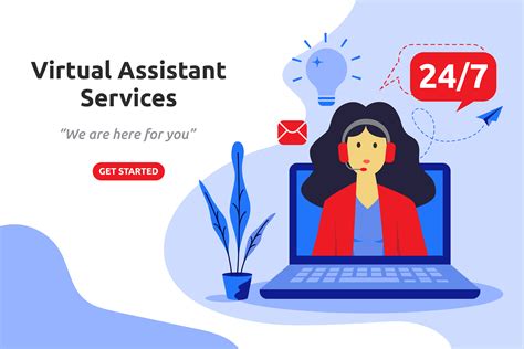 Virtual Assistant Vector Art Icons And Graphics For Free Download