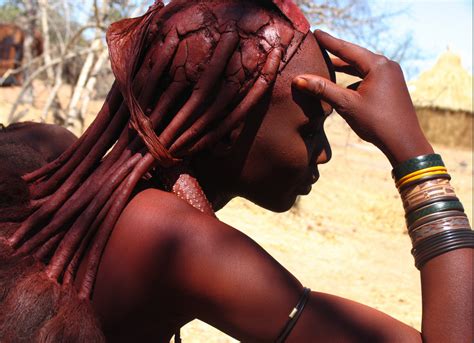 Red Clay African Himba Tribe Chic African Culture
