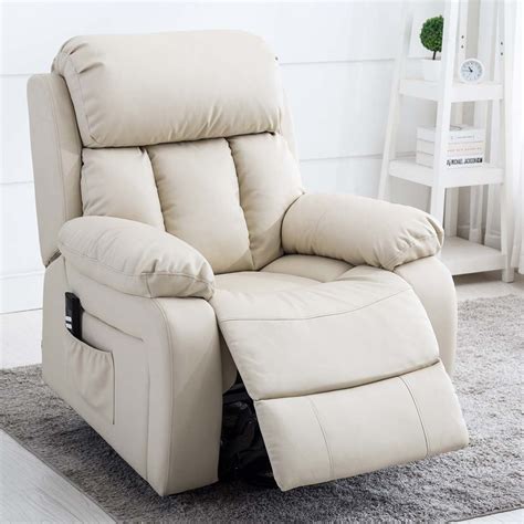 Chester Dual Motor Riser Electric Leather Recliner Armchair Heated