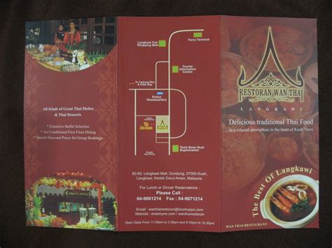 Order online for carryout or delivery! To Our Dearest Daughters: Wan Thai restaurant at Langkawi ...