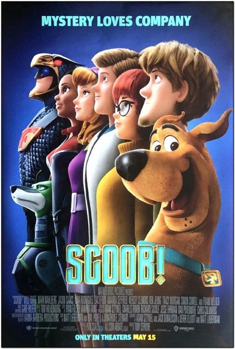Wanting a good comedy to improve your mood? SCOOB 2020 original 27X40 Movie Poster Final Style | Etsy ...