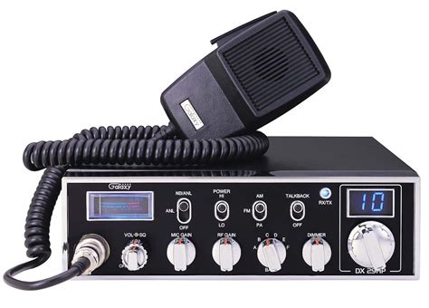 Galaxy Dx 29hp Amfmpa Black 10 Meter Amateur Mobile Radios