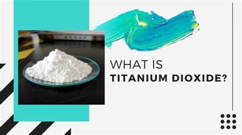 What Is Titanium Dioxide Benefits And Safety Tradeasia International