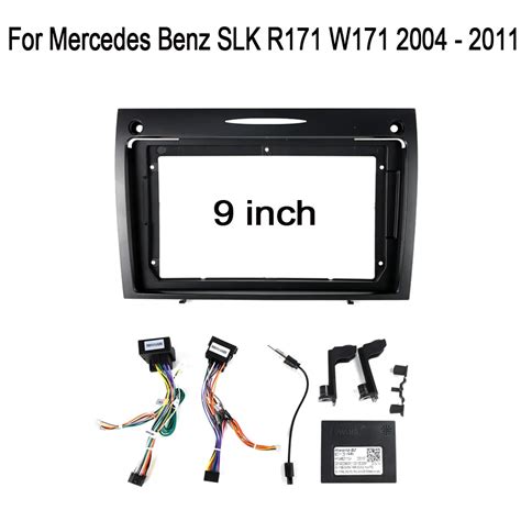 2 Din Car 9 Inch Screen Android Car Radio Stereo Mount Fascia Frame