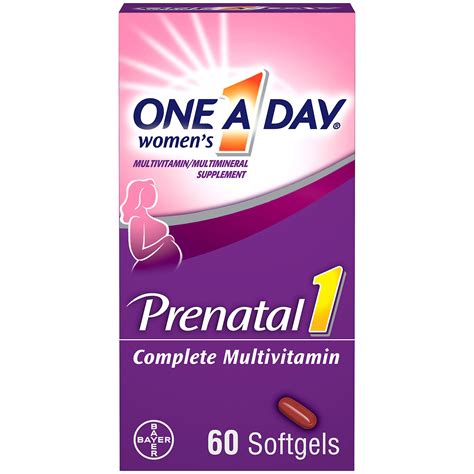 Buy One A Day Women S Prenatal 1 Multivitamin Including Vitamin A Vitamin C Vitamin D B6 B12