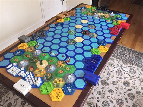 I Finally Completed My 3d Printed Catan Game X Post From R3dprinting