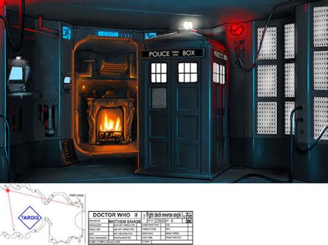Ride Tardis To Stunning Doctor Who Concept Art Film Sketchr