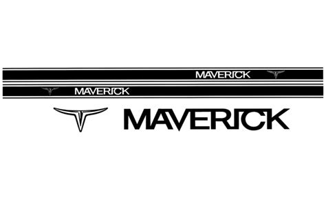 Ford Maverick Lower Rocker Stripe With Logo