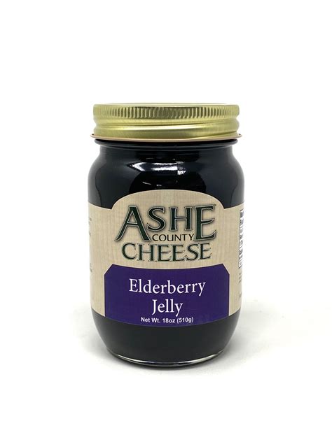 18 Oz Elderberry Jelly Ashe County Cheese