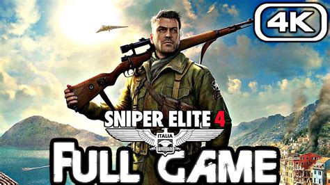 Sniper Elite Gameplay Walkthrough Full Game K Fps No Commentary