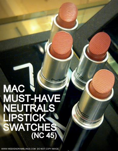 Weekend Ramblings Mac Everydayneutrals Best Lipsticks For My Darker