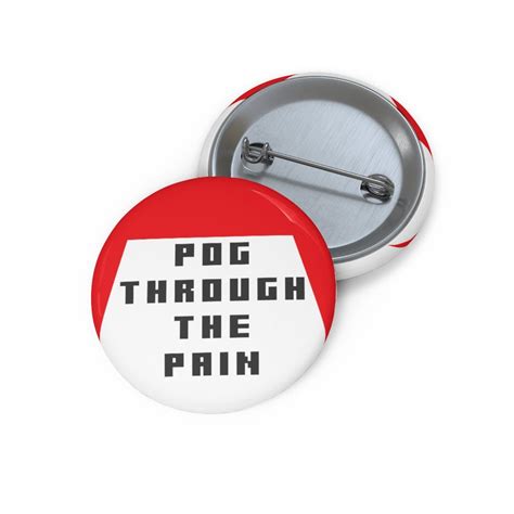 Pog Through The Pain Pin Button Dream Smp Pin Button Etsy