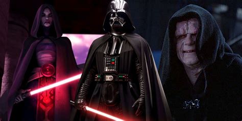 Star Wars The 20 Most Powerful Sith Screen Rant