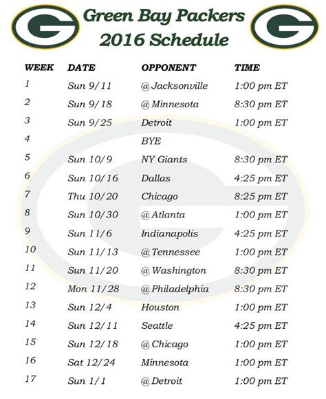 Nfl Week 16 Printable Schedule Customize And Print