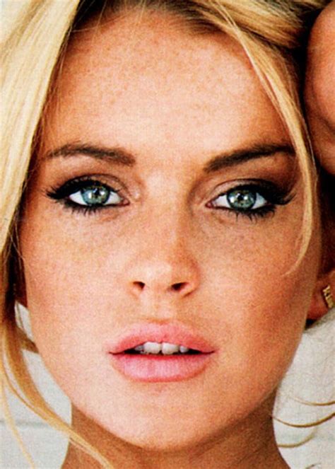 Blue Cute Green Hot Lindsay Lohan Image 346292 On
