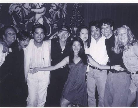 Lucy Liu With Some Of Her Friends In Hollywood Early 1990s Lucy