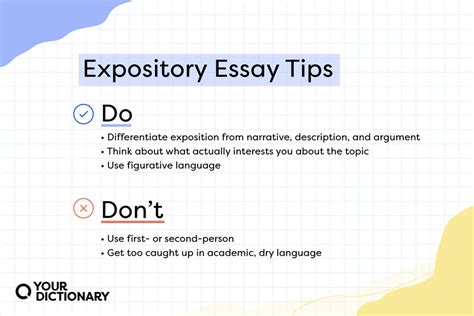How To Write An Excellent Expository Essay Expert Tips And Examples Yourdictionary