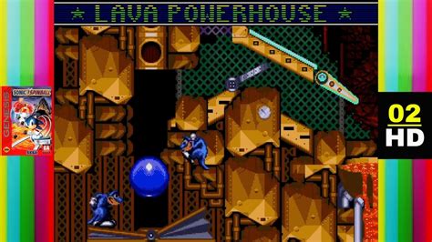 Sonic Spinball Lava Powerhouse Perfect Bonus Stage Hd Youtube