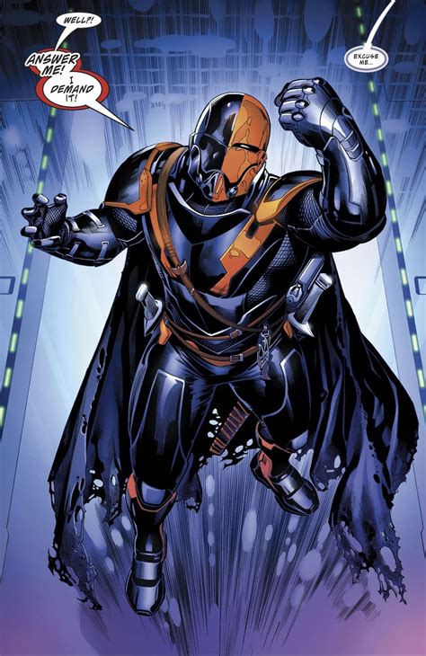 Deathstroke 2016 2019 48 Art By Fernando Pasarin Deathstroke Dc Deathstroke Dc Comics Art