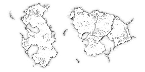 Blank Fantasy Map