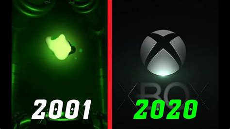Evolution Of Xbox Startup Screens 2001 2020 Youtube