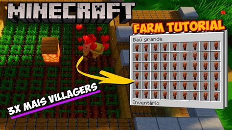 ️ Como Fazer Farm De Villagers Infinito AldeÃo FÁcil Minecraft 1