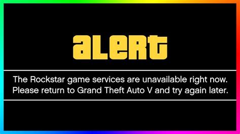 I want to play gta 5 now. Rockstar Game Services Are Unavailable Xbox One Today ...