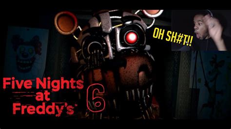 Vtv Five Nights At Freddys 6 Night 1 2 Fnaf 6 Gameplay Youtube