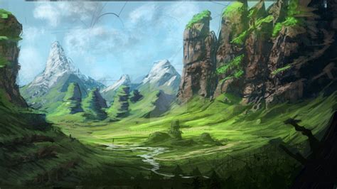 Fantasy Hills By Anmazol On Deviantart