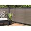 Walnut Outdoor Elegant Privacy Screen For Backyard Fence Pool Deck 