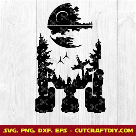 Star Wars SVG Cut File for Cricut, Silhouette and More, Disney SVG