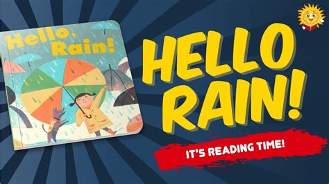 Hello Rain Reading Books For Kids Youtube