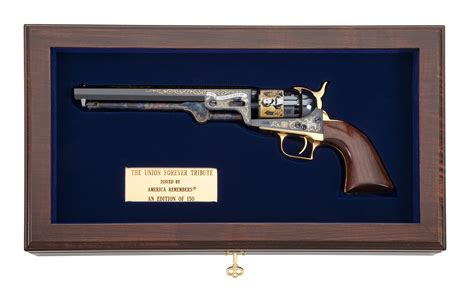 Civil War Firearm Union Forever Tribute Revolver America Remembers