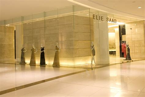 Elie Saab Lebanese Fashion Designer At The Dubai Mall
