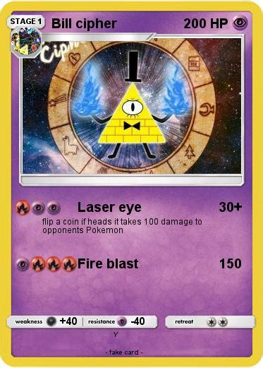 Pokémon Bill Cipher 509 509 Laser Eye My Pokemon Card