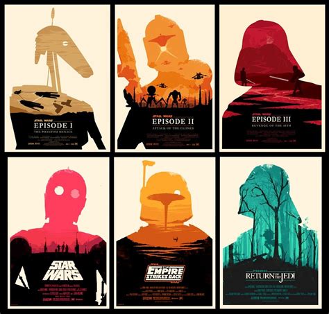 Posters Minimalistas De Star Wars Muy Bien Pop Sesivo