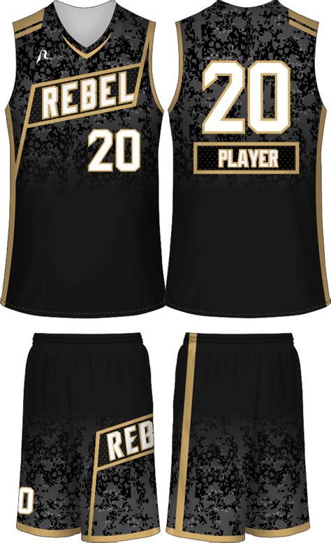 Download A Black And Gold Basketball Jersey 100 Free Fastpng