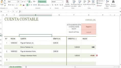 ¿cómo Llevar La Contabilidad De Mi Empresa En Excel Ninja Excel