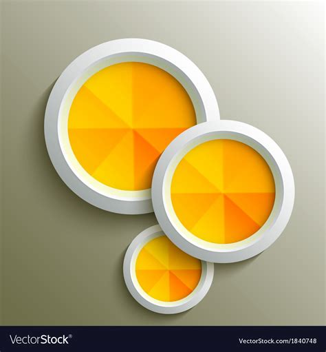 Abstract 3d Circle Royalty Free Vector Image Vectorstock